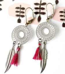 Boucles d'oreilles Argent