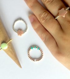 Bague Perles argent 925