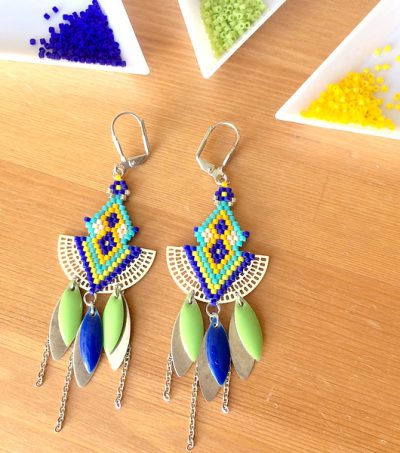 boucles d'oreilles chakrika