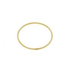 Closed rings 25mm GOLD COLOR x4