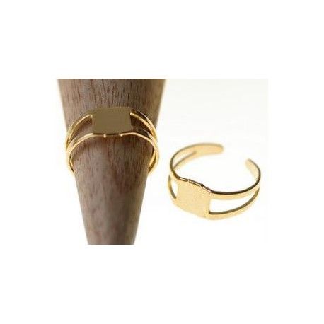 Support de bague DORÉ  - 1