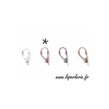 Dormeuse à coller CUIVRE VIEILLI x2  - 1