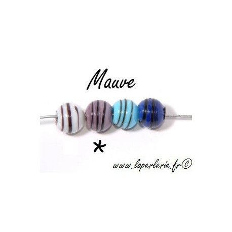 Ronde à  spirale 12mm MAUVE  - 1