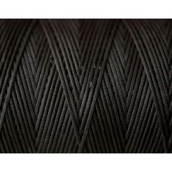 Synthetic waxed cord 1mm BLACK x3m
