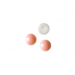 Strass hotfix 2.8mm SS10 CRYSTAL PINK CORAL PEARL x10