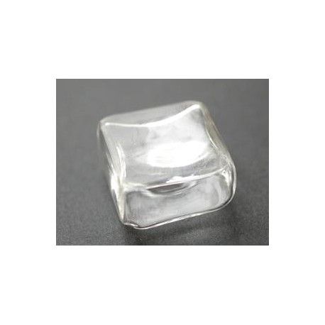 Carré verre 25mm ep.13mm  - 1