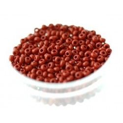 Seed beads 2mm Ã‰CUREUIL OPAQUE (500 beads)