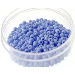 Seed beads 2mm LIGHT PERVENCHE OPAQUE (500 beads)