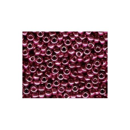 Rocailles Miyuki 8/0 4211 Light Cranberry Duracoat Galvanized x10g  - 1