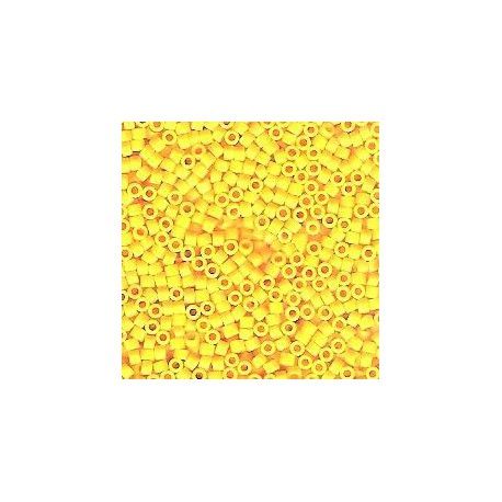 DB1132 Delica Miyuki 11/0 Canary Opaque, le tube de 7g  - 1