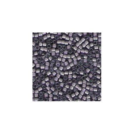 DB1789 Delica Miyuki 11/0 Fading Sunset/White Ins. Color Lined/AB, le tube de 7g  - 1