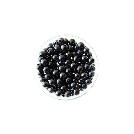 Perles métal rondes 3mm ÉTAIN x10  - 1