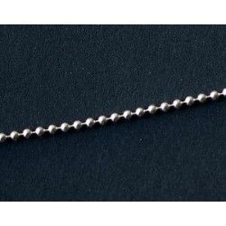 Round bead chain 1.5mm STERLING SILVER x20cm