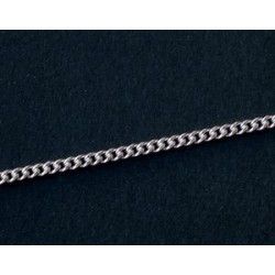 Gourmette chain 2.5x1.7mm STERLING SILVER 925 x20cm
