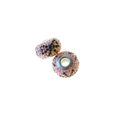 Becharmed Pavé 181601 14mm LIGHT ROSE noeud SIAM  - 1
