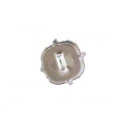 Stick-on support button for square 12mm SILVER COLOR x1