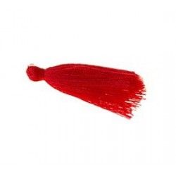 Pompon of threat 40/45mm RED x1