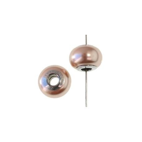 Becharmed 5890 14mm CRYSTAL ROSE GOLD PEARL  - 1