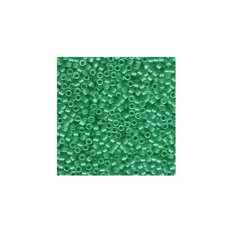 DB0385 Delica Miyuki 11/0 Light Aqua Trans.Glazed Luster, le tube de 7g  - 1