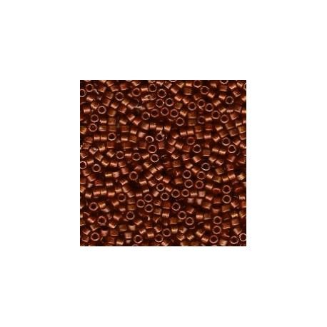 DB0794 Delica Miyuki 11/0 Rusty brown Opaque Matte, le tube de 7g  - 1