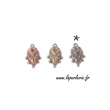 Breloque épi 14x8 mm ETAIN  - 1