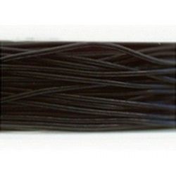 Fil nylon élastique noir 0.7mm bobine de 10m