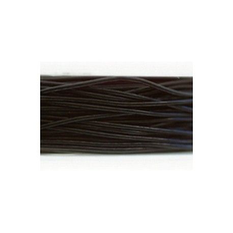Fil nylon élastique noir 0.7mm bobine de 10m  - 1