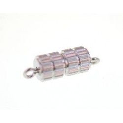 Screw-on clasp 15x5mm SILVER COLOR x1