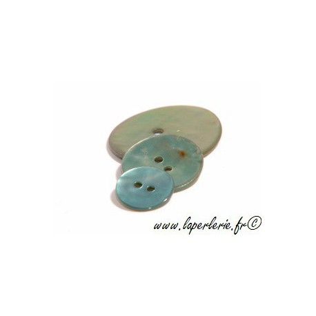 Bouton de nacre rond diam.12  ERINITE  - 1
