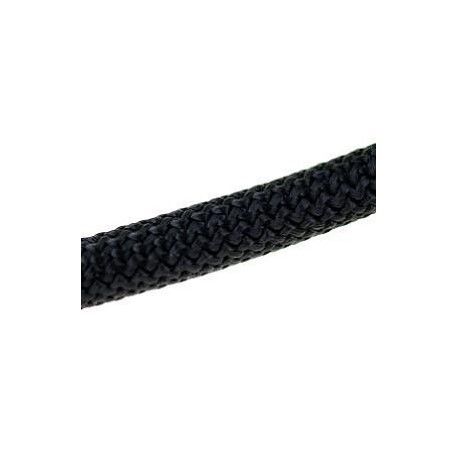 Cordon tissé 10mm NOIR x35cm  - 1