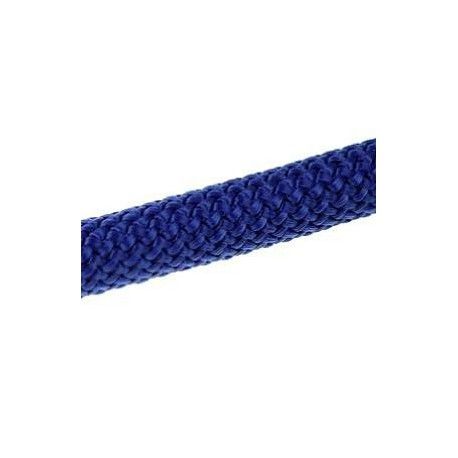 Cordon tissé 10mm BLEU DUR x35cm  - 1