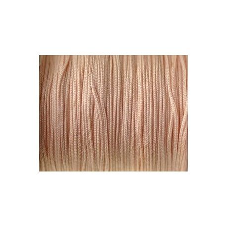 Fil synthétique 0.7mm PEACH PASTEL x5m  - 1