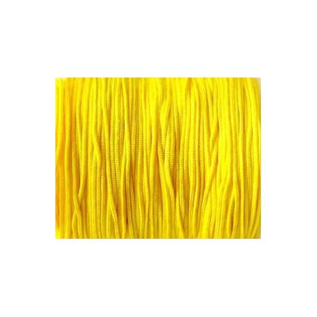 Fil synthétique 1mm JAUNE D'OR x3m  - 1