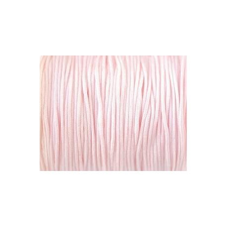 Fil synthétique 1mm LIGHT ROSE x3m  - 1