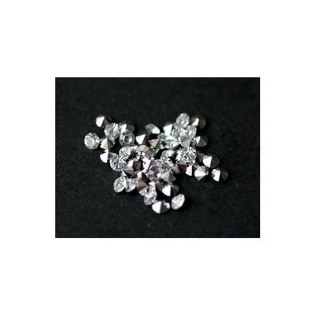 Strass synthétique (chaton) ss8 CRYSTAL FOILED x 5g  - 1
