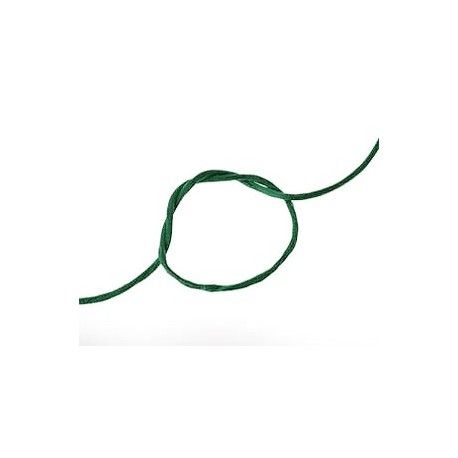 Lanière viscose 2mm FERN GREEN x2m  - 1