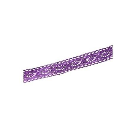 Dentelle 18mm PURPLE x1m  - 1