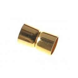Diabolo magnetic clasp GM 18x11mm ep 11mm GOLD COLOR x1