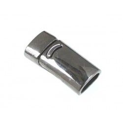 Magnetic clasp with security 26x13mm ep 7mm TIN COLOR x1