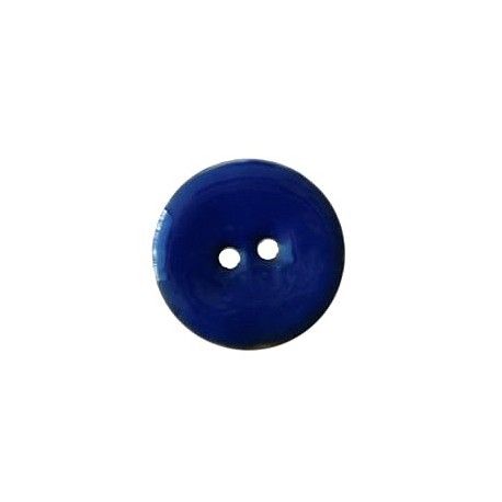 Bouton coco émaillé 23mm NAVY BLUE x1  - 1