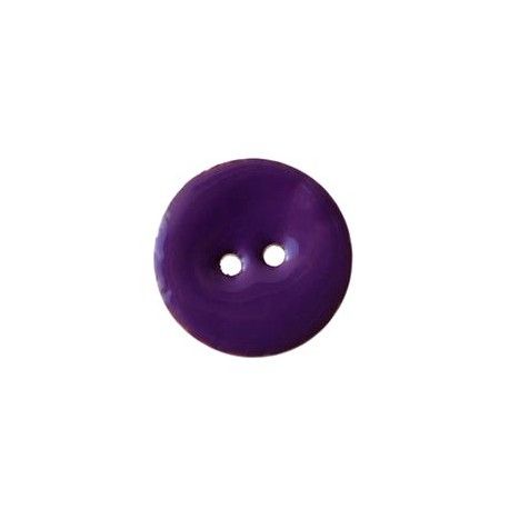 Bouton coco émaillé 23mm VIOLET x1  - 1