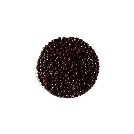 Rocaille 2mm GARNET OPAQUE x 12.5g  - 1