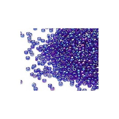 Rocaille 15/0 Miyuki 0177 Blue/Violet Tr.Rainbow x7g  - 1
