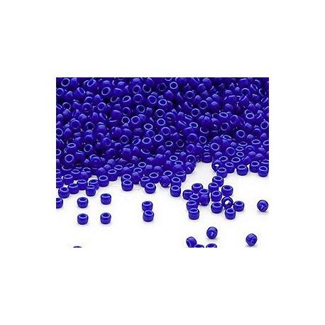 Rocaille 15/0 Miyuki 0414 Cobalt Blue Opaque x7g  - 1