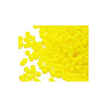 Rocaille 15/0 Miyuki 0404 Opaque Yellow x7g  - 1