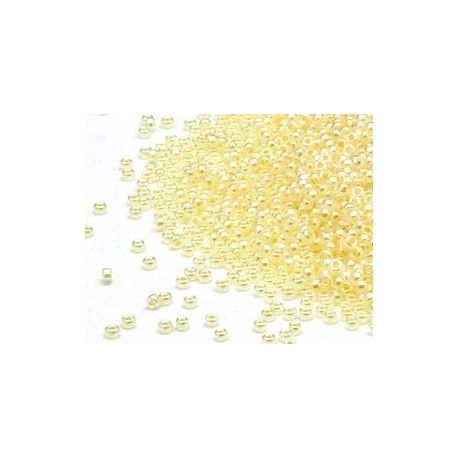 Rocaille 15/0 Miyuki 0527 Eggshell Ceylon x7g  - 1