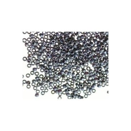 Rocaille 15/0 Miyuki 2002 Matte Met Silver Gray x7g  - 1