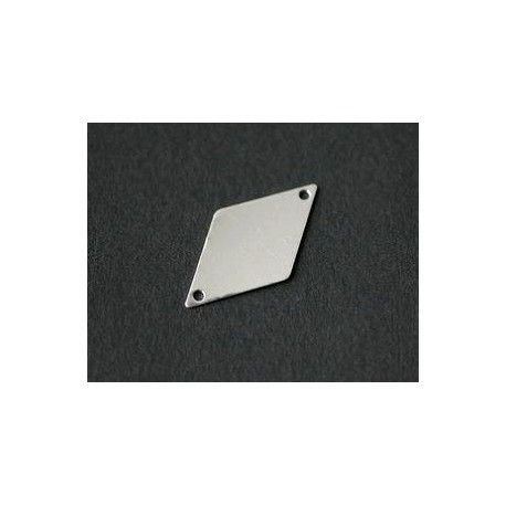 Intercalaire losange 23x15mm ARGENT 925 x1  - 1