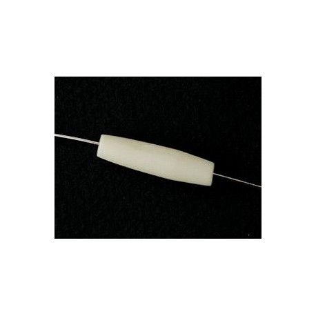 Tube en os 25mm IVOIRE x3  - 1