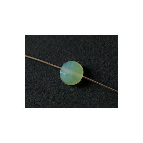 Pastille ronde facettée 8mm SERPENTINE  - 1